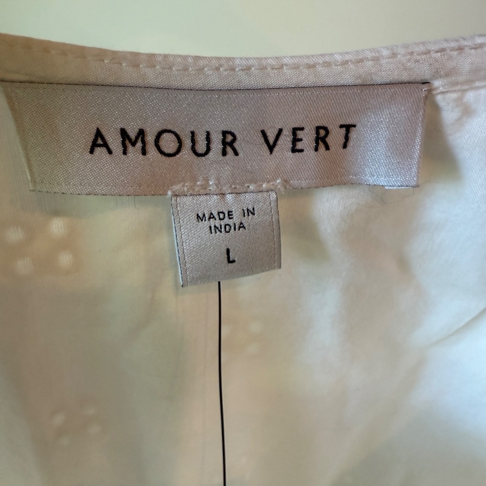 Amour Vert Dress Organic Cotton Eyelet - Picture 5 of 9